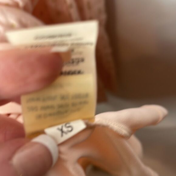 Plenty by Tracy Reece Light Pink and Gold Dress. Size XSP. - Picture 14 of 14